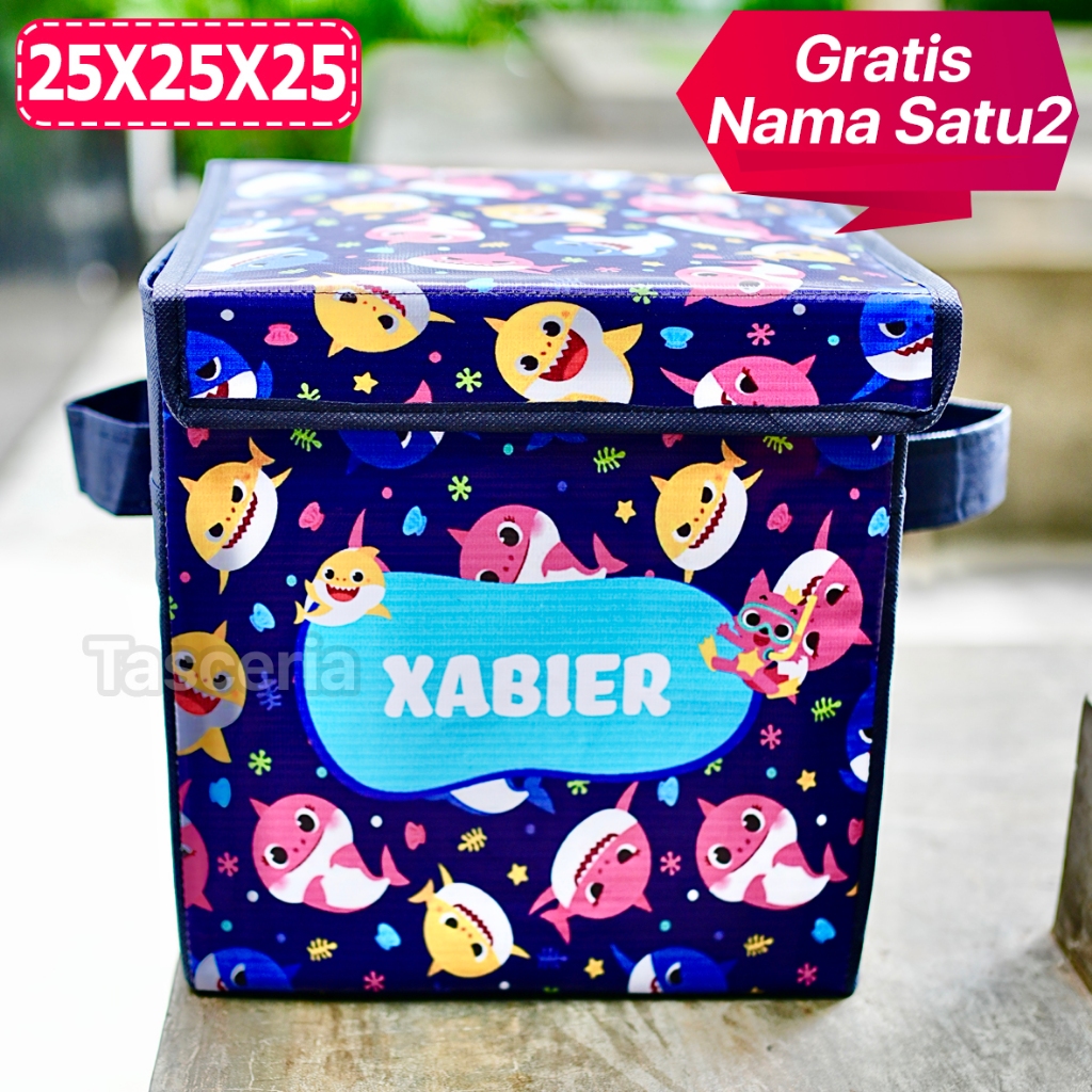 

Souvenir Ulang Tahun Toys Box Kotak Mainan Anak Kartun Baby Shark