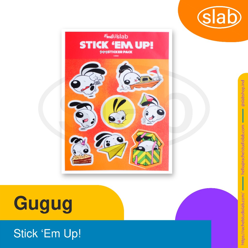 

Sticker - Emte : Gugug Pack - Stick 'Em All