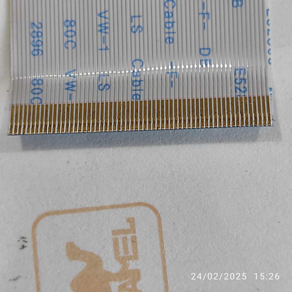 KABEL FLEKSIBEL 60 PIN TV PLASMA LG 42PC1R atau 42PC1R-TH PANJANG 6 CM