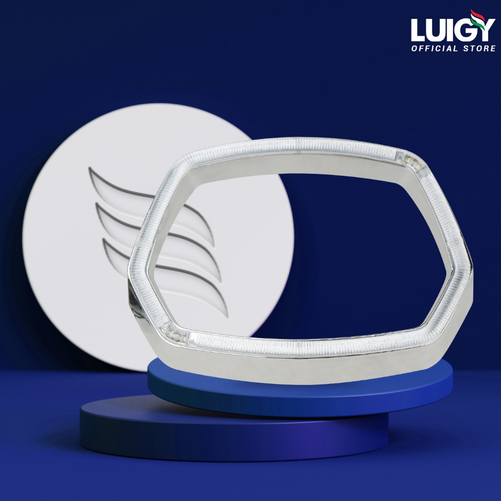 Ring Lampu List Headlamp Led Vespa Sprint Black Luigy