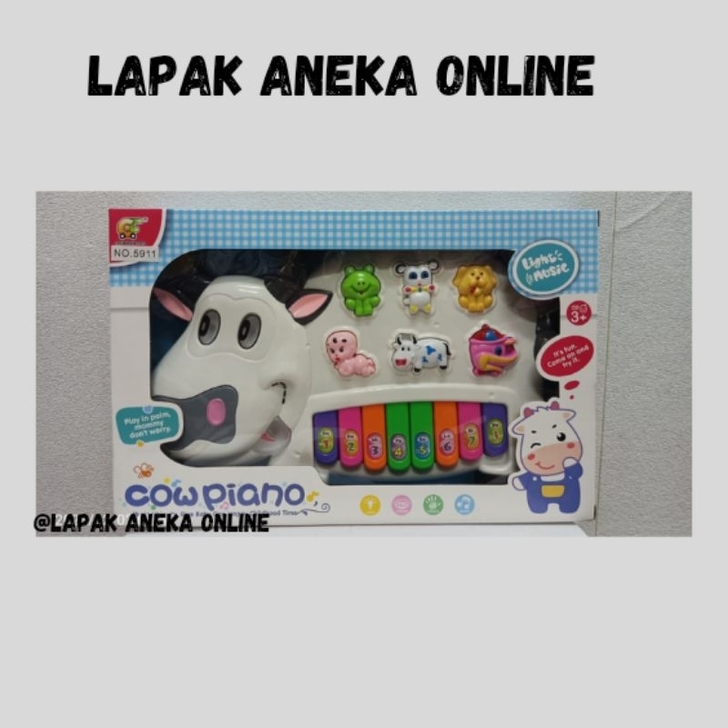 Mainan anak anak piano sapi | Mainan edukasi anak