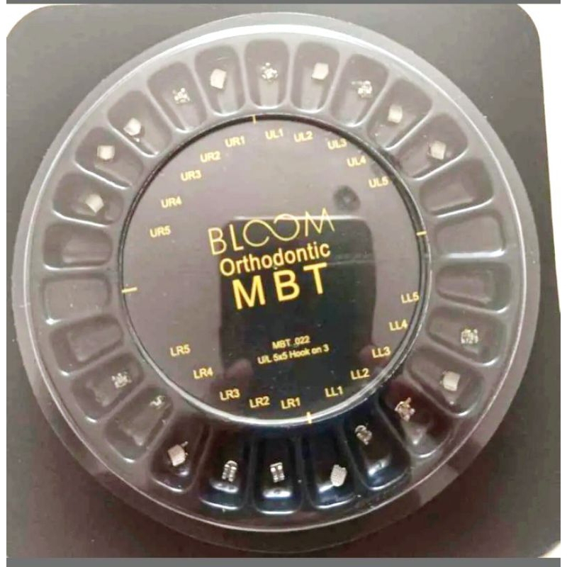 BRACKET METAL MBT 0.22 & MINI ROTH 0.22 / BEHEL GIGI METAL MINI ROTH
