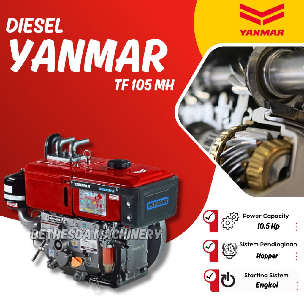 Diesel Yanmar TF 105MH 10.5Hp