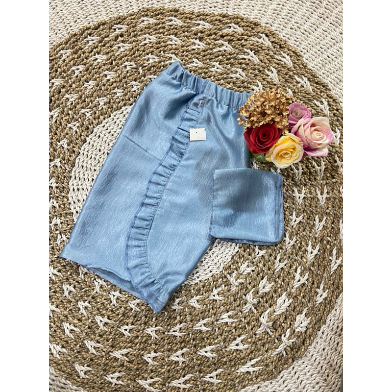 Kamen Anak Silky Set Selendang