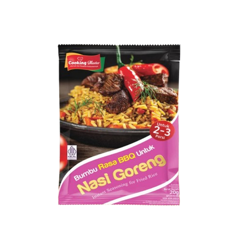 

COOKING MASTER BUMBU NASI GORENG BBQ SCH 15 GR 8997227877435