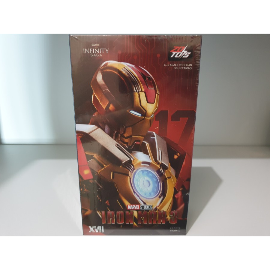 ZDTOYS 1/10 IRONMAN MARK 17 IRON MAN MK XVII Heartbreaker ZD TOYS MISB ORIGINAL