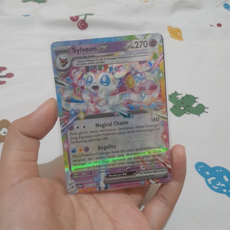 Sylveon SV8A EX RR 069/187 Pokemon TCG Indonesia Trading Card Game