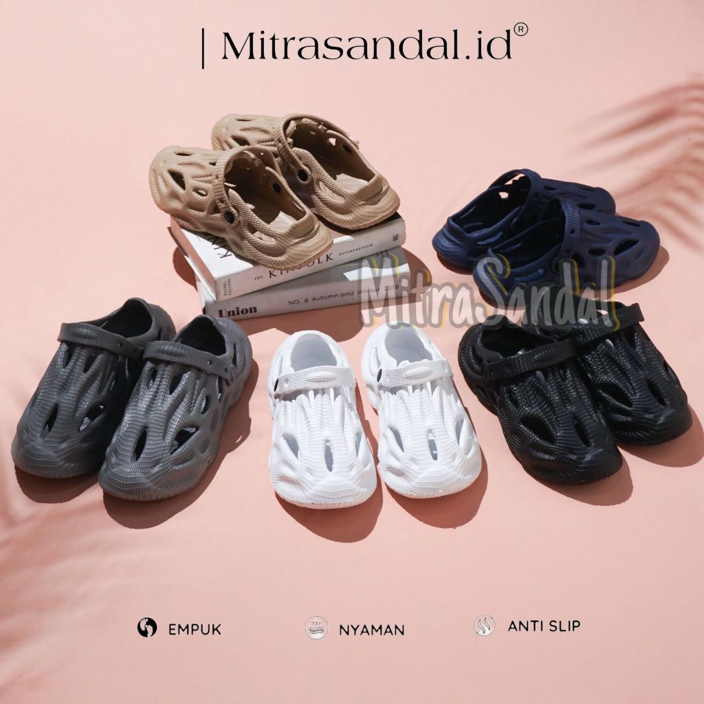 981-Sepatu Karet Pria Dewasa / Sandal Clogs Pria 39-44 / Sandal Karet Pria/Sepatu Sandal Clogs aeros