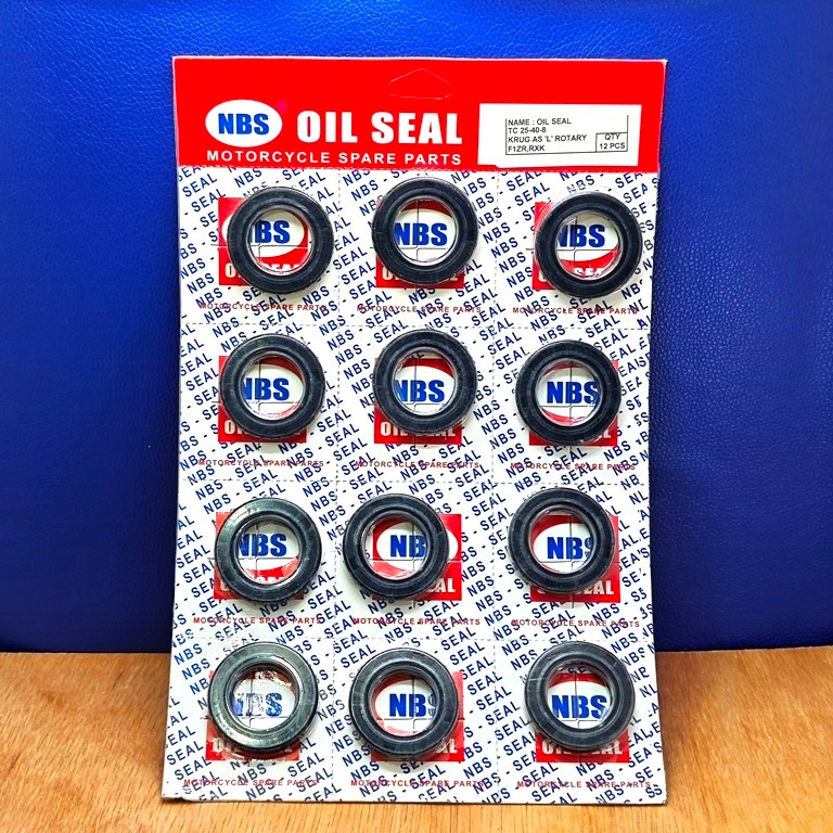 TER MURAH TC 25-40-8 SEAL KRUG AS L ROTARY rxk f1zr alfa rxs dt125 rs rx king rxking yamaha  f1 forc