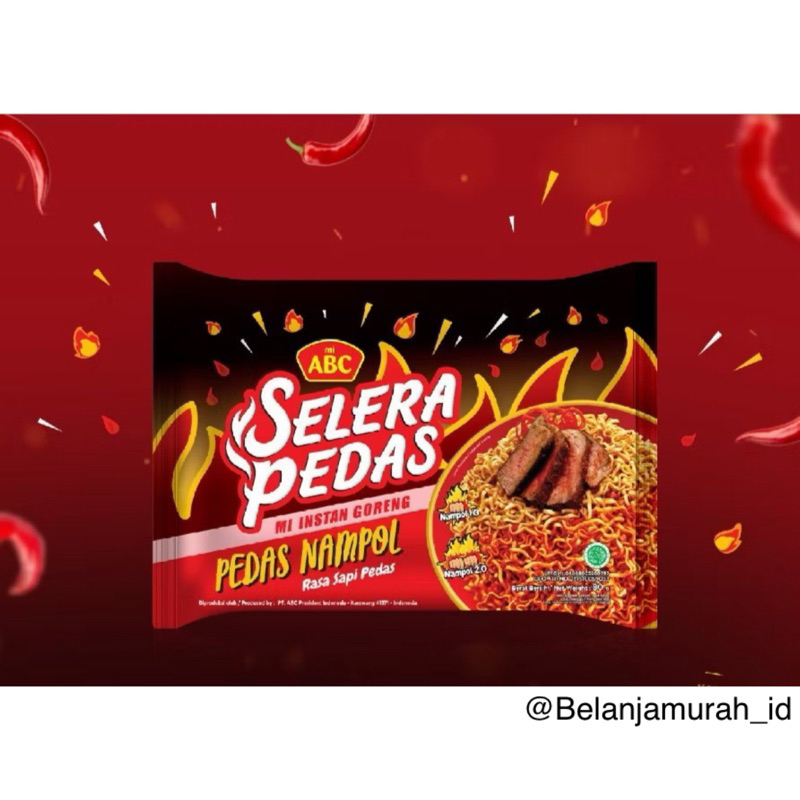 MIE ABC PEDAS NAMPOL SAPI