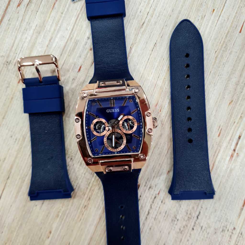 Tali Jam Tangan Karet / Strap Rubber Jam Tangan Guess