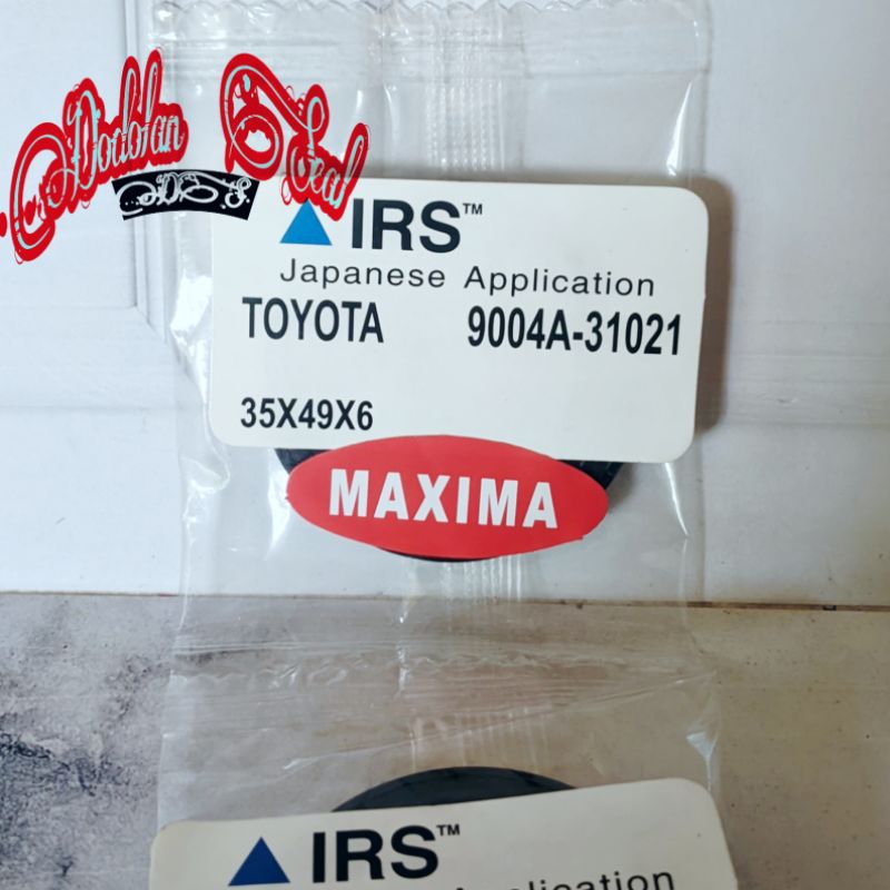 OIL SEAL CRANKSHAFT DEPAN SEAL TIMING COVER AVANZA GRANDMAX RUSH XENIA