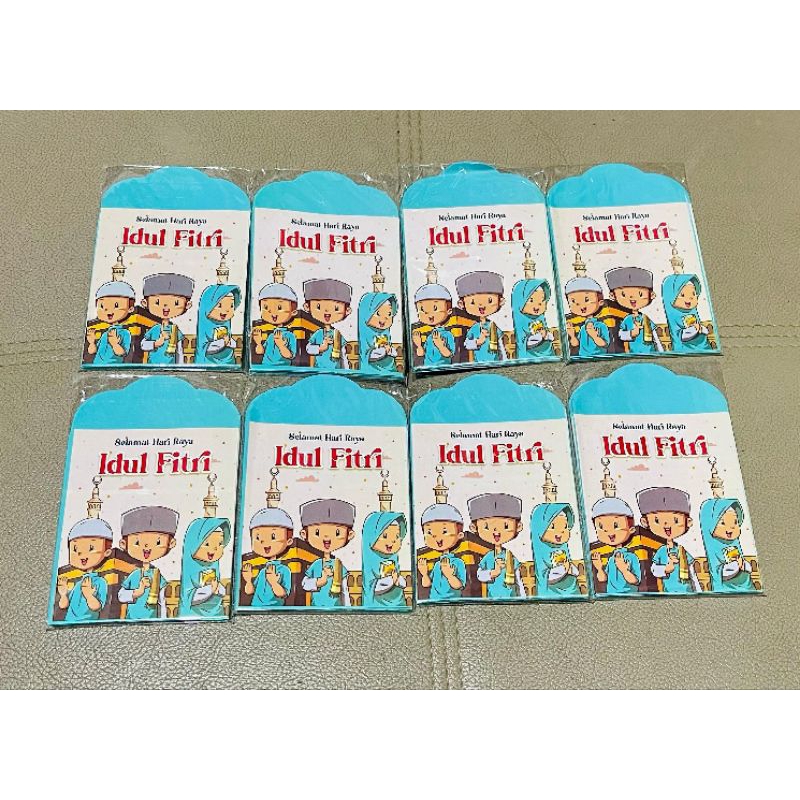 

Amplop Kecil THR Lebaran 2025 motif 3 ANAK-ANAK 1 Pax 10 Lembar
