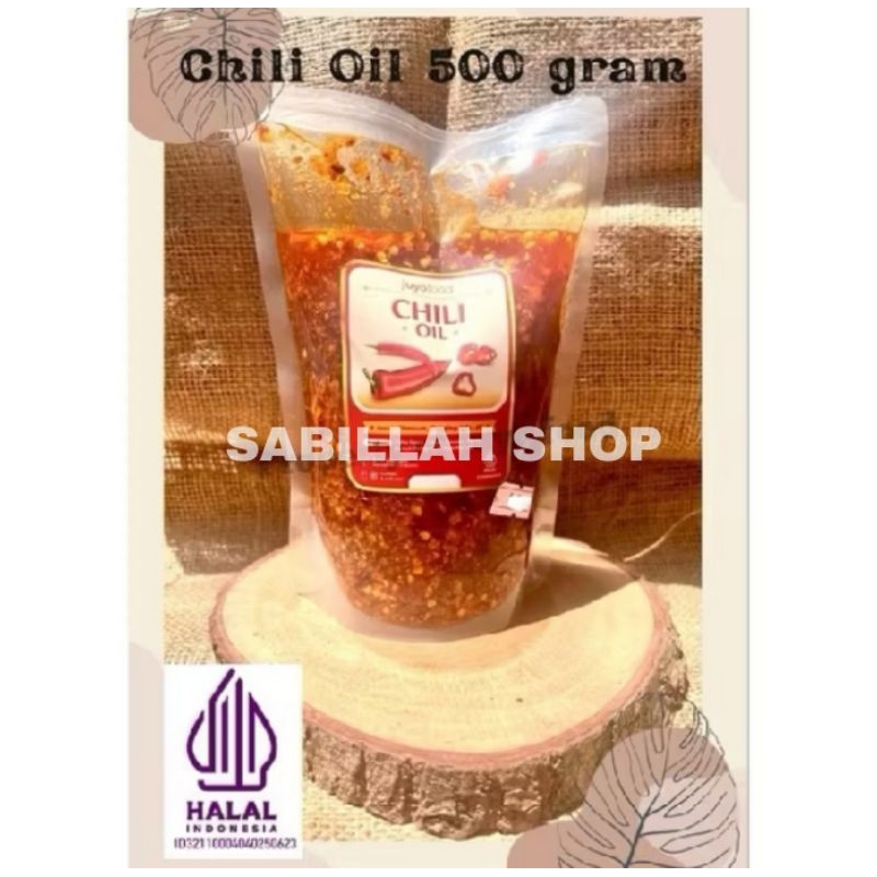 

HALAL MUI MINYAK CABAI 500GR BERAT ASLI.CHILI OIL EKONOMIS COCOK UNTUK MAKANAN PEDAS