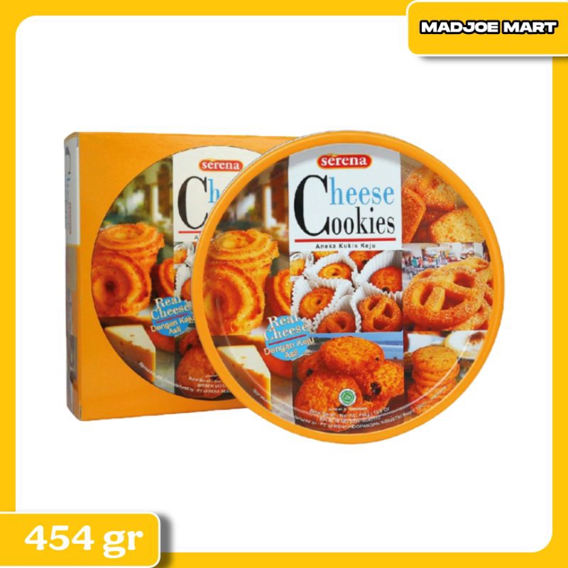 

SERENA Cheese Cookies Kukis Keju Kaleng 454 g