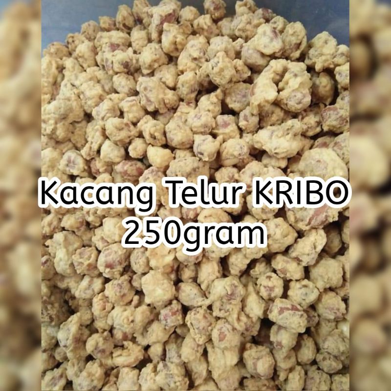 

Kacang Telur KRIBO 250gram