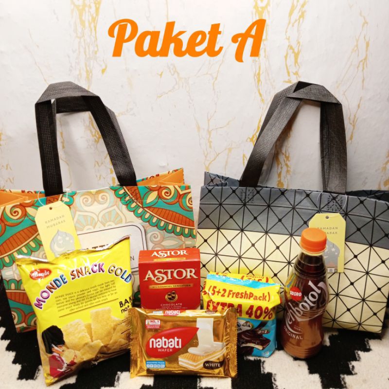 

Paket hari raya box paperbag / paket lebaran / paket sembako hemat paket lebaran paket munggahan paket berbagi