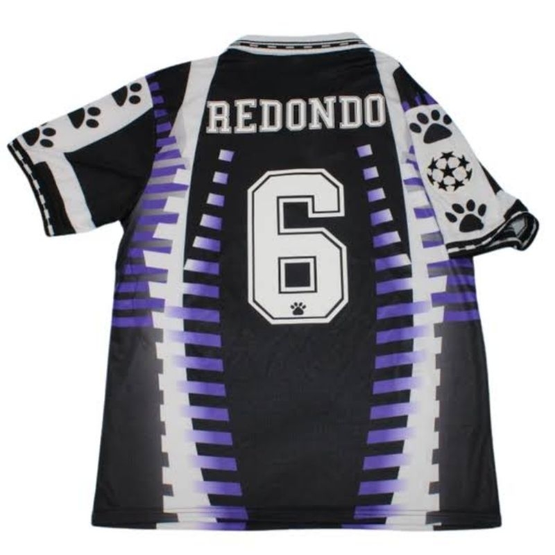 Jersey Real Madrid 6 REDONDO 97 1997 Jersey Vintage Retro Langka