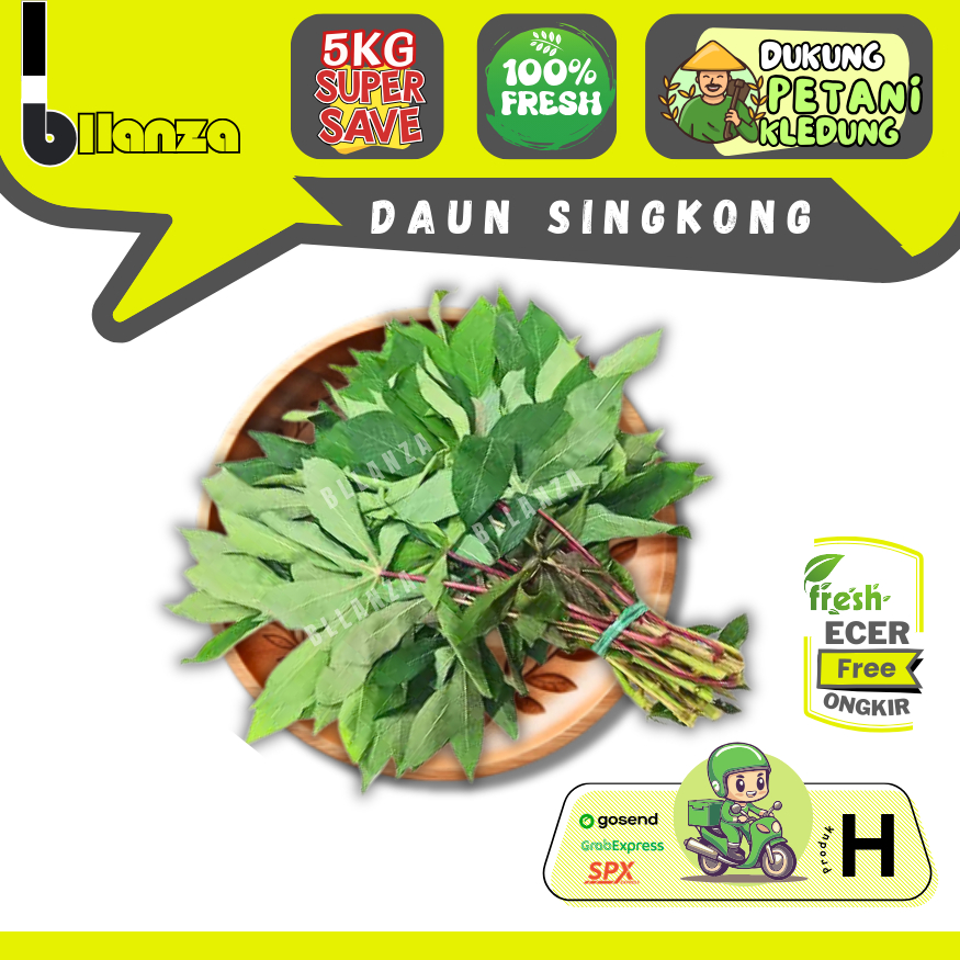 

Bllanza | Sayur Daun Singkong — Sahabat Makan Sayur ECER (H)