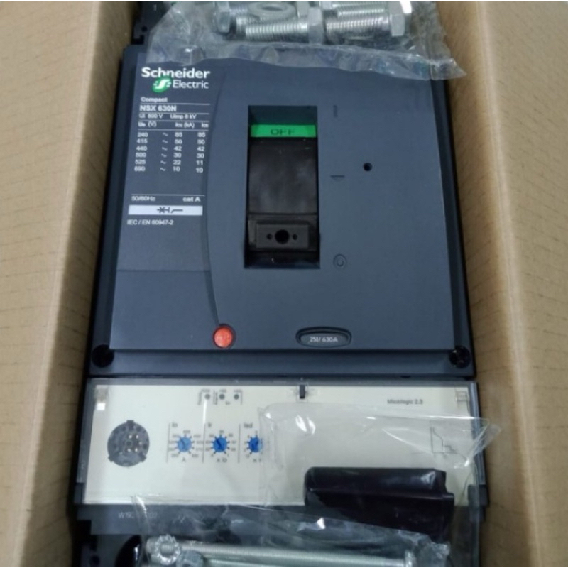 MCCB NSX630N 3P 630A SCHNEIDER