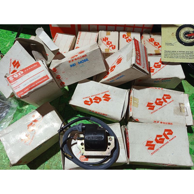 Koil Coil Suzuki  TS 125 TS125 RC 100 110 A100 KGD Original 33410-35430L000 33410-23300L000