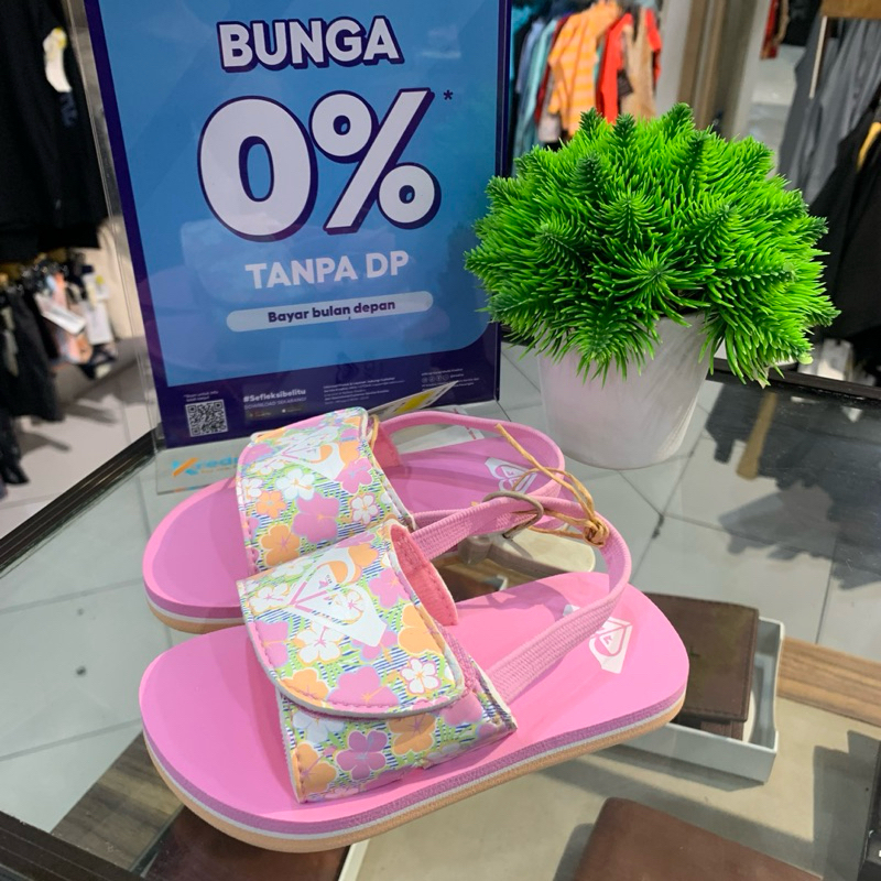 Sandal Roxy Anak TW Finn Pink