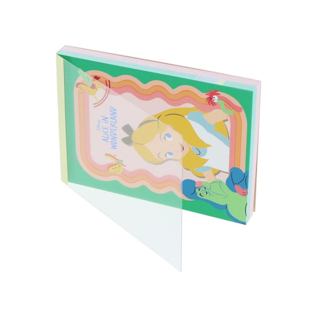 

Ay00! Mini Memo Pad Disney Alice in Wonderland Cheshire Cat Weird Wave Note Buku Kecil Limited