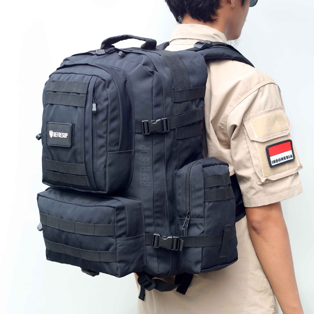 REFRESOP PX314 Tas Ransel Army Tactical - Hitam