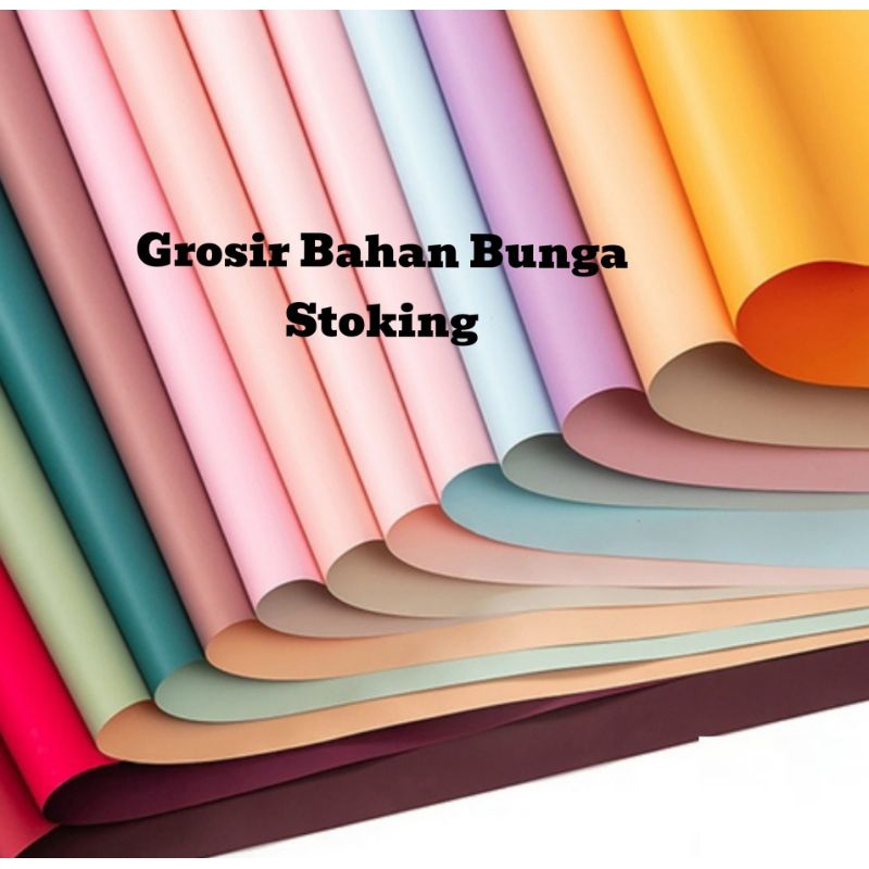 

20 Lembar Bicolor Pastel - Kertas Buket 2 Warna Part 3