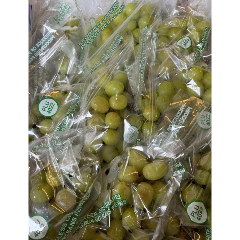 

ANGGUR HIJAU PERU BAG FRESH