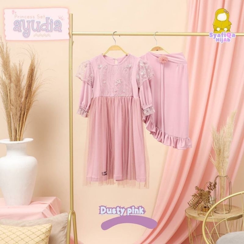 Gamis Anak Ayudia by Syafiqa Hijab