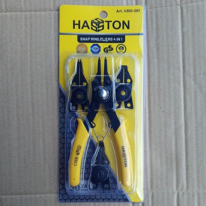 Tang Snap Ring Set 4 in 1 Snap Ring Pliers Hasston 4350-001