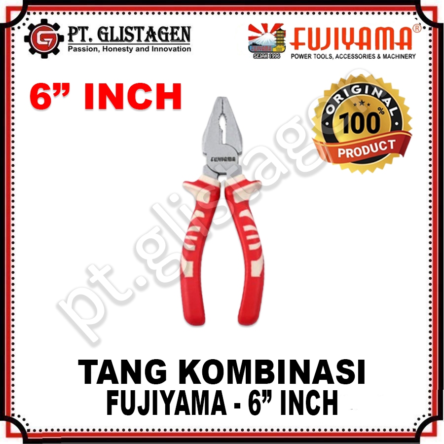 FUJIYAMA Tang Kombinasi 6" inch FUJIYAMA