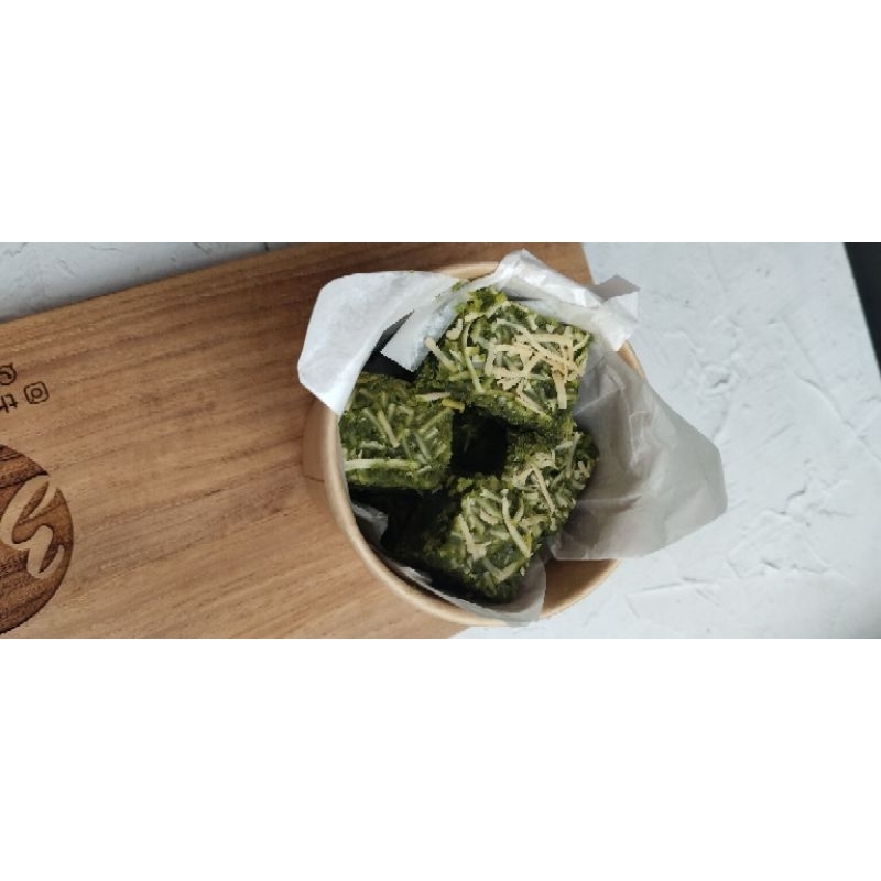 

GLUTEN FREE MATCHA FUDGY BROWNIES BITES 12 Oz @125gr