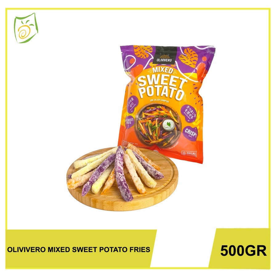 

Olivivero Mixed Sweet Potato Fries 500gr