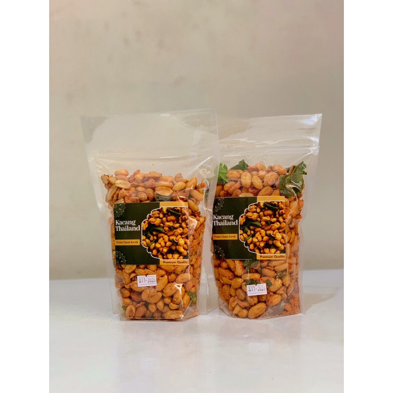 

Kacang Bangkok Daun Jeruk Gurih Pedas 500gr