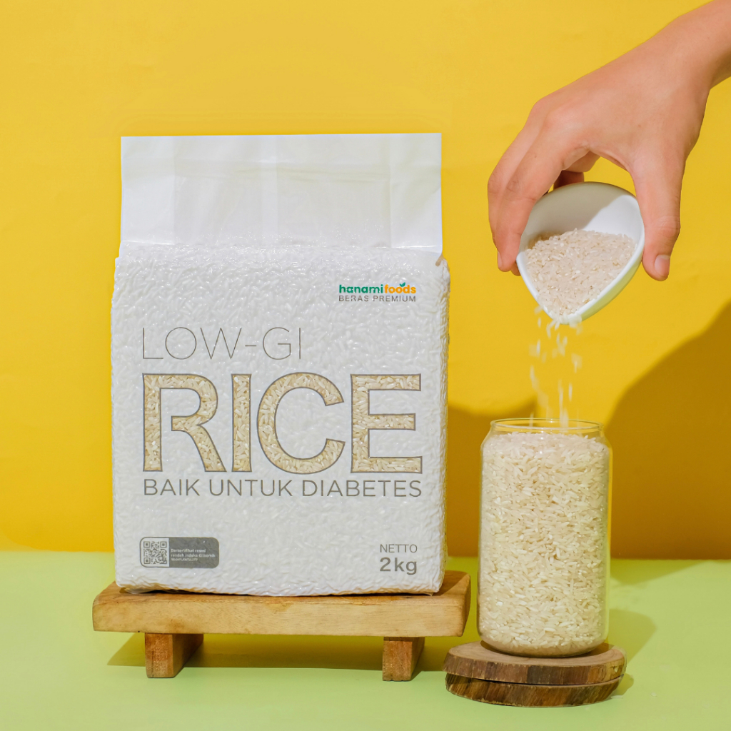 

HG Beras Putih Premium 2Kg - Beras Diabetes RendahHanamiRice