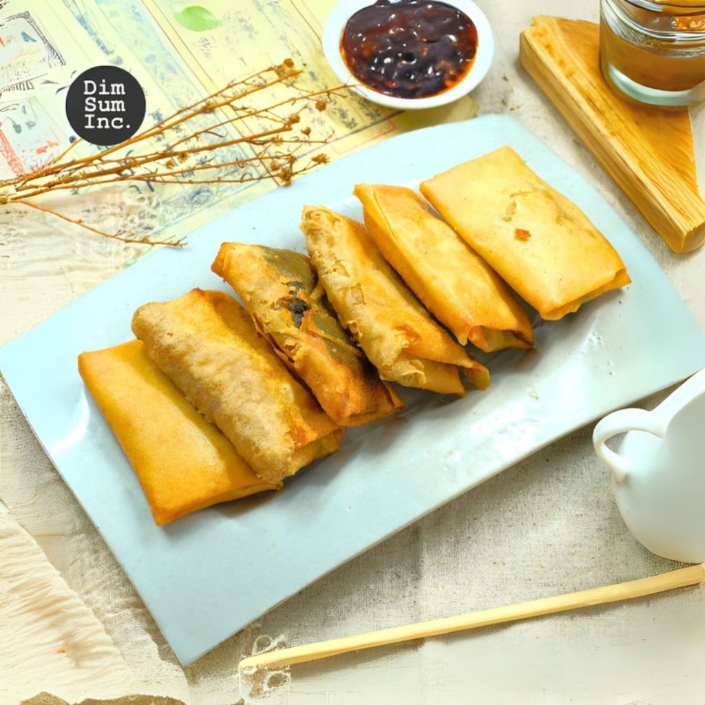 

DIMSUM INC Mushroom & Mozzarella Spring Roll / Lumpia Mozarella / Lumpia Keju / Lumpia Cheese / Spring Roll Keju / Spring Roll Cheese / Lumpia Jamur Keju / Spring Roll Jamur Keju / Lumpia Goreng Jamur Mozzarella Premium