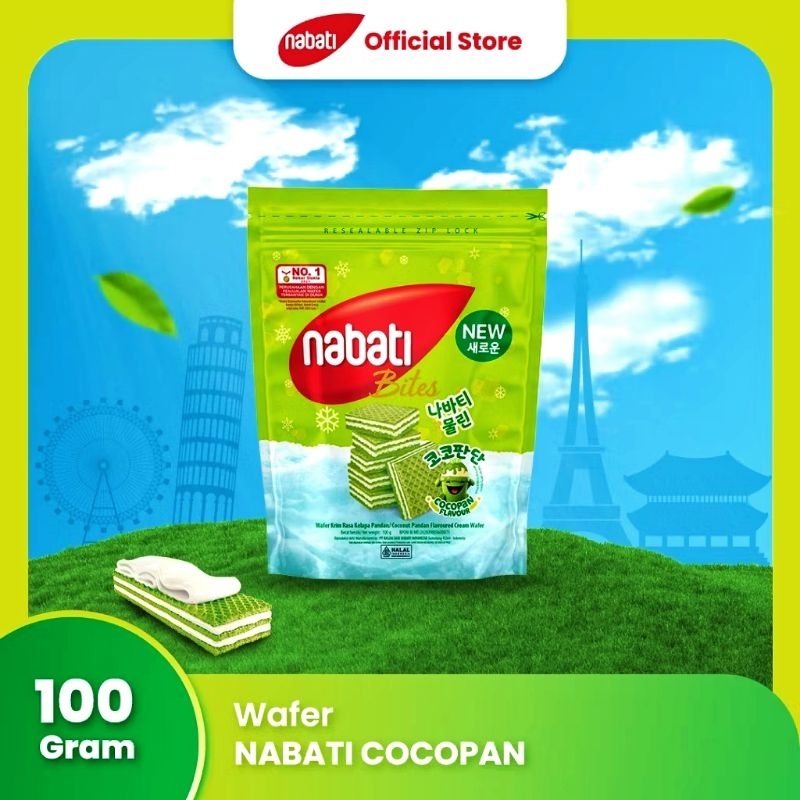 

Nabati wafer bites COCOPAN POUCH 100 gram