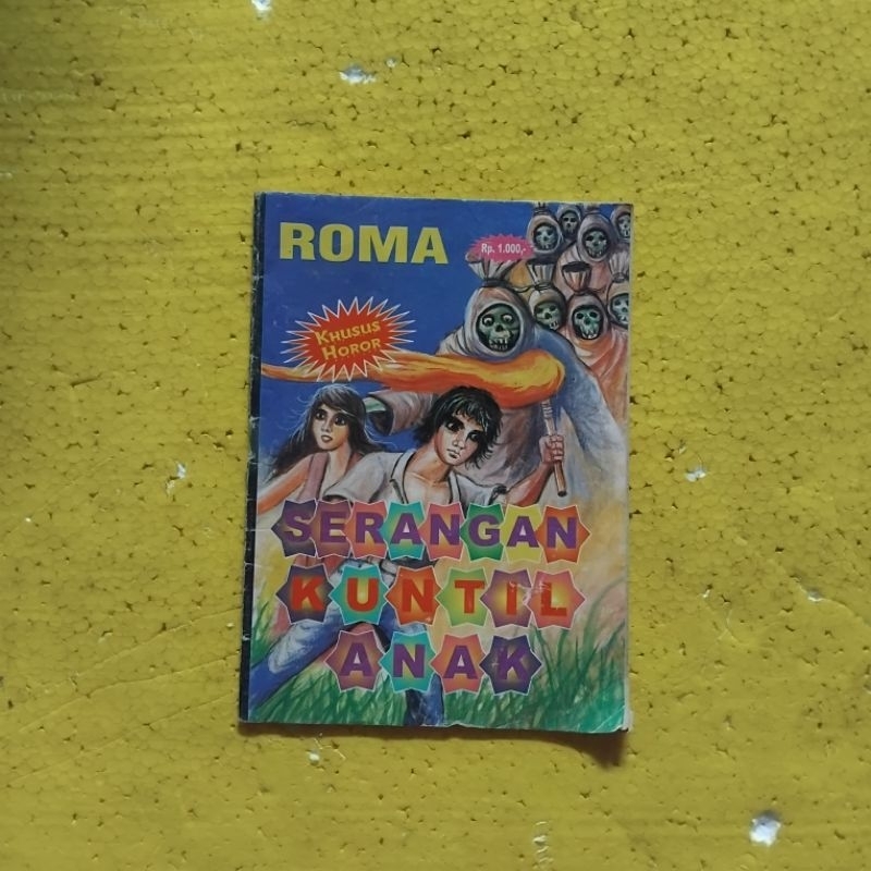 [Sandro Jaya] Buku Komik : Serangan Kuntil Anak - Roma - Bekas - Original
