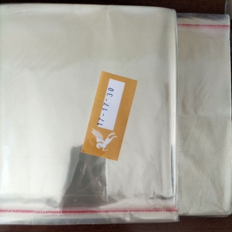 plastik Opp 17 x 17 tebal 30 micron