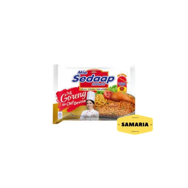 

Mie Sedaap Goreng Instant Ala Chef Devina Kemasan Bag 93 Gram