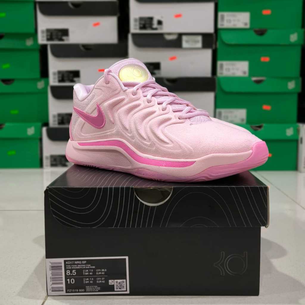 [READY STOCK] Nike KD17 "AUNT PEARL" NRG EP FZ1519-600 ORIGINAL