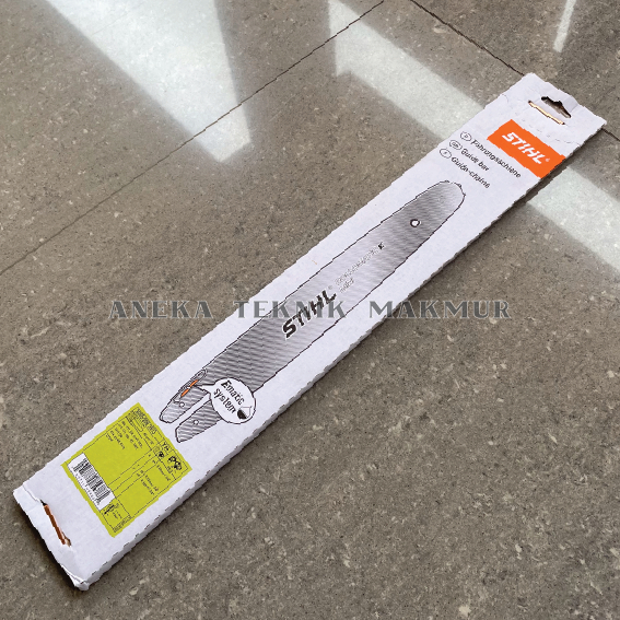 Guide Bar STIHL 16" 27T MS 180 Laser Sparepart untuk Mesin Potong Kayu Gergaji Pohon Senso Sinso