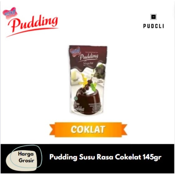 

Pudding Susu Rasa Cokelat 145 gram