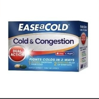 

Ease a COLD Cold & Congestion Day Night DUAL Action