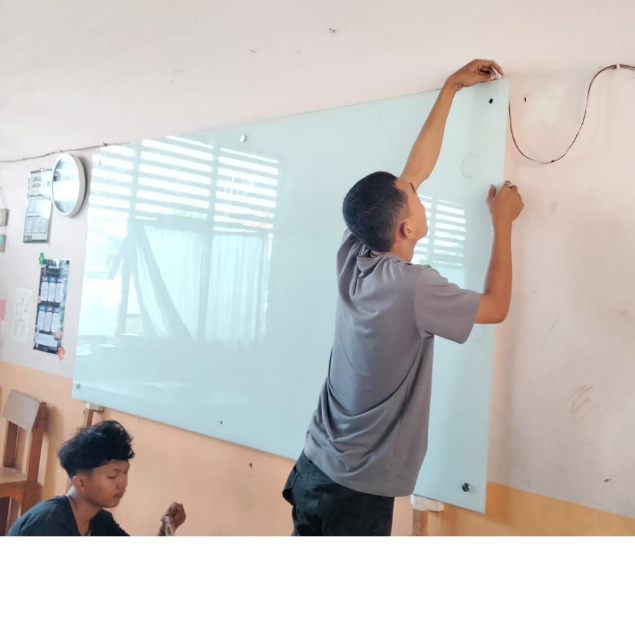 

Glassboard 60 x 120 cm Papan Tulis Kaca gratis ongkir dan Pasang