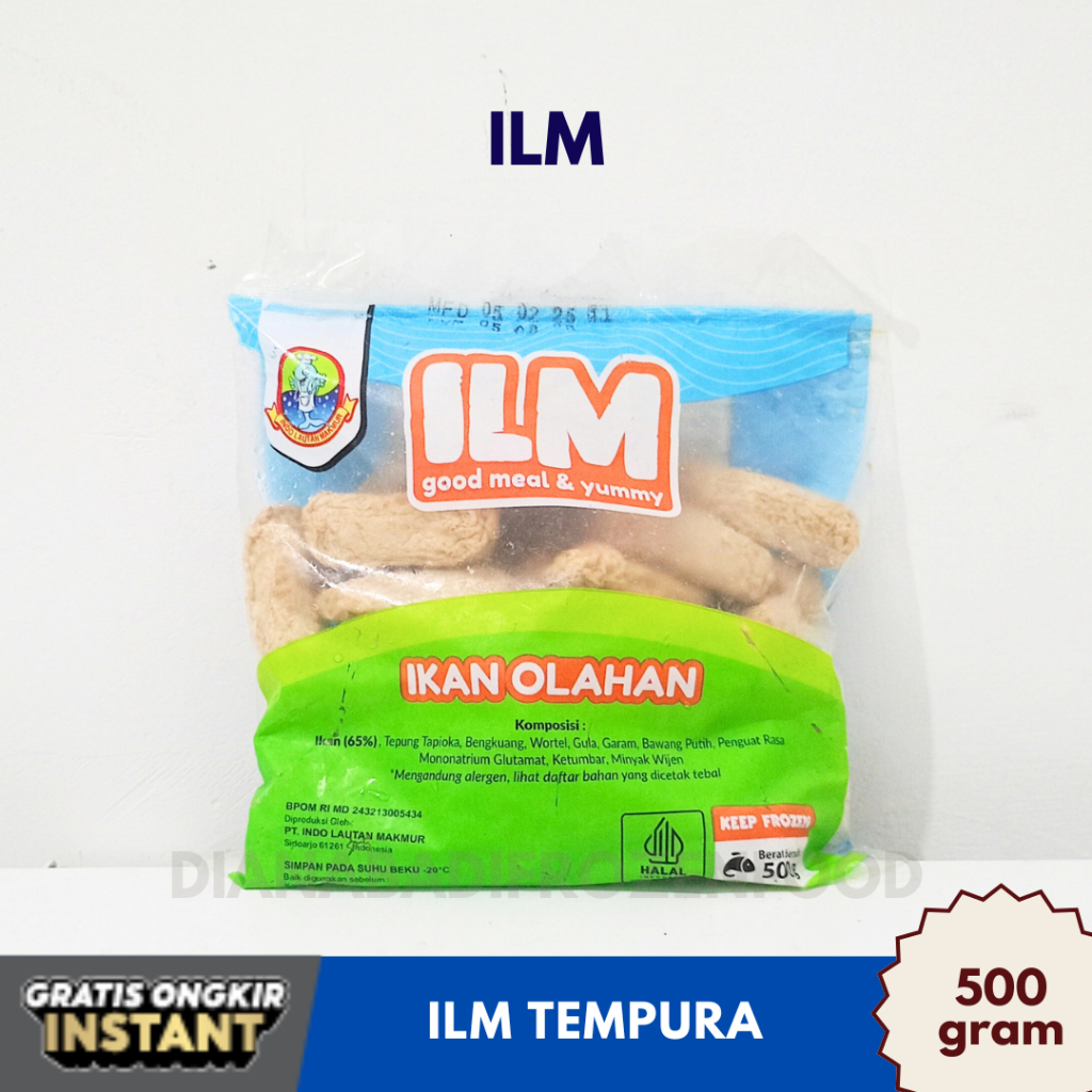 

ILM Tempura 500gr (Ikan Olahan)