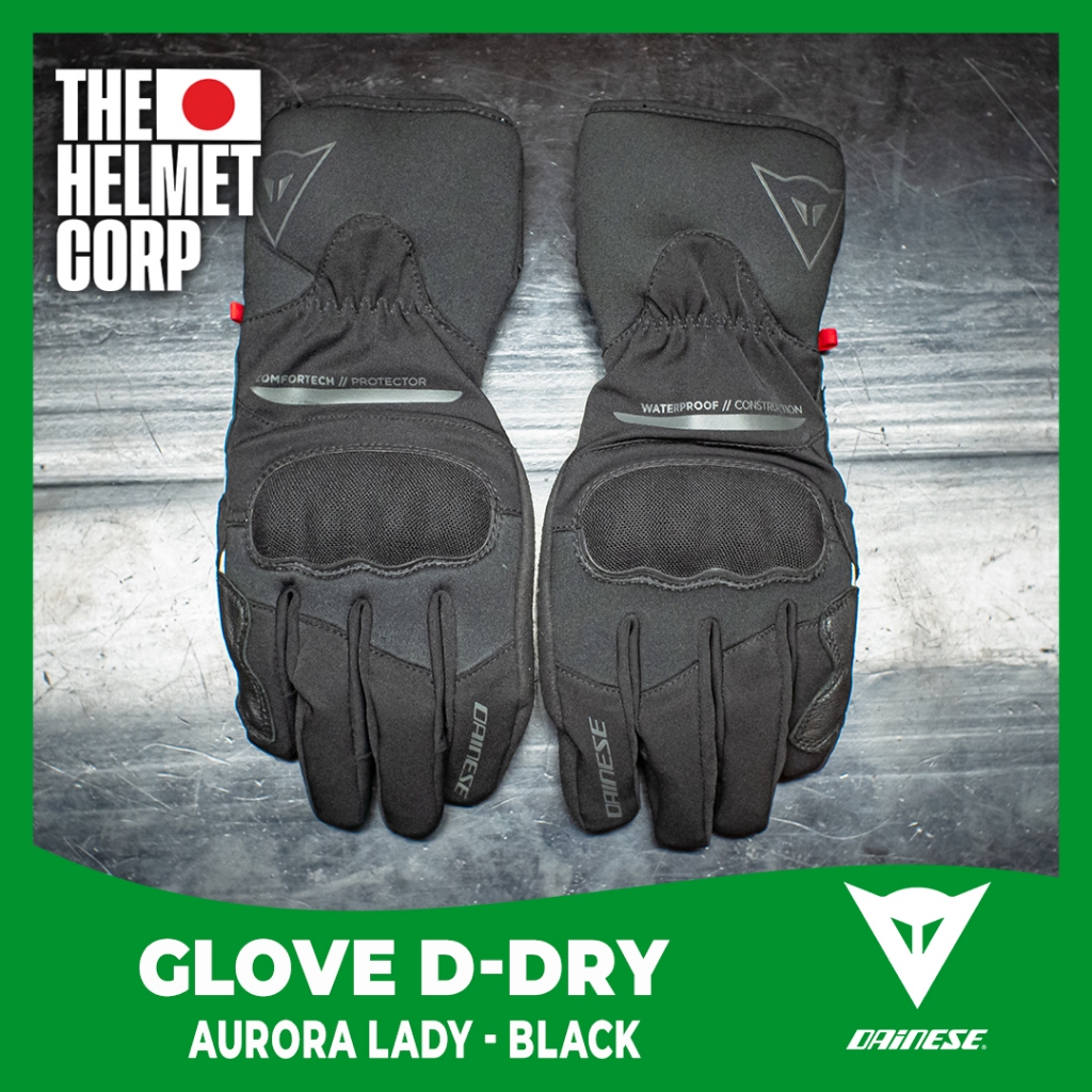 GLOVE DAINESE AURORA D-DRY WOMEN SERIES RIDING GLOVE
