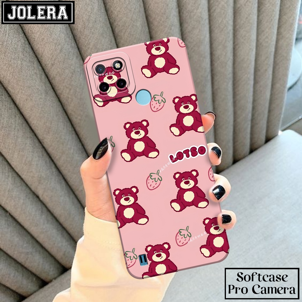 Case Hp Softcase REALME C21Y - Case Hp REALME C21Y - Silikon Hp REALME C21Y - Motif Cartoon Keren - 